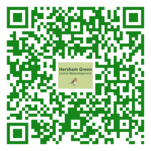 Hersham Shopping Centre Redevelopment QR Code