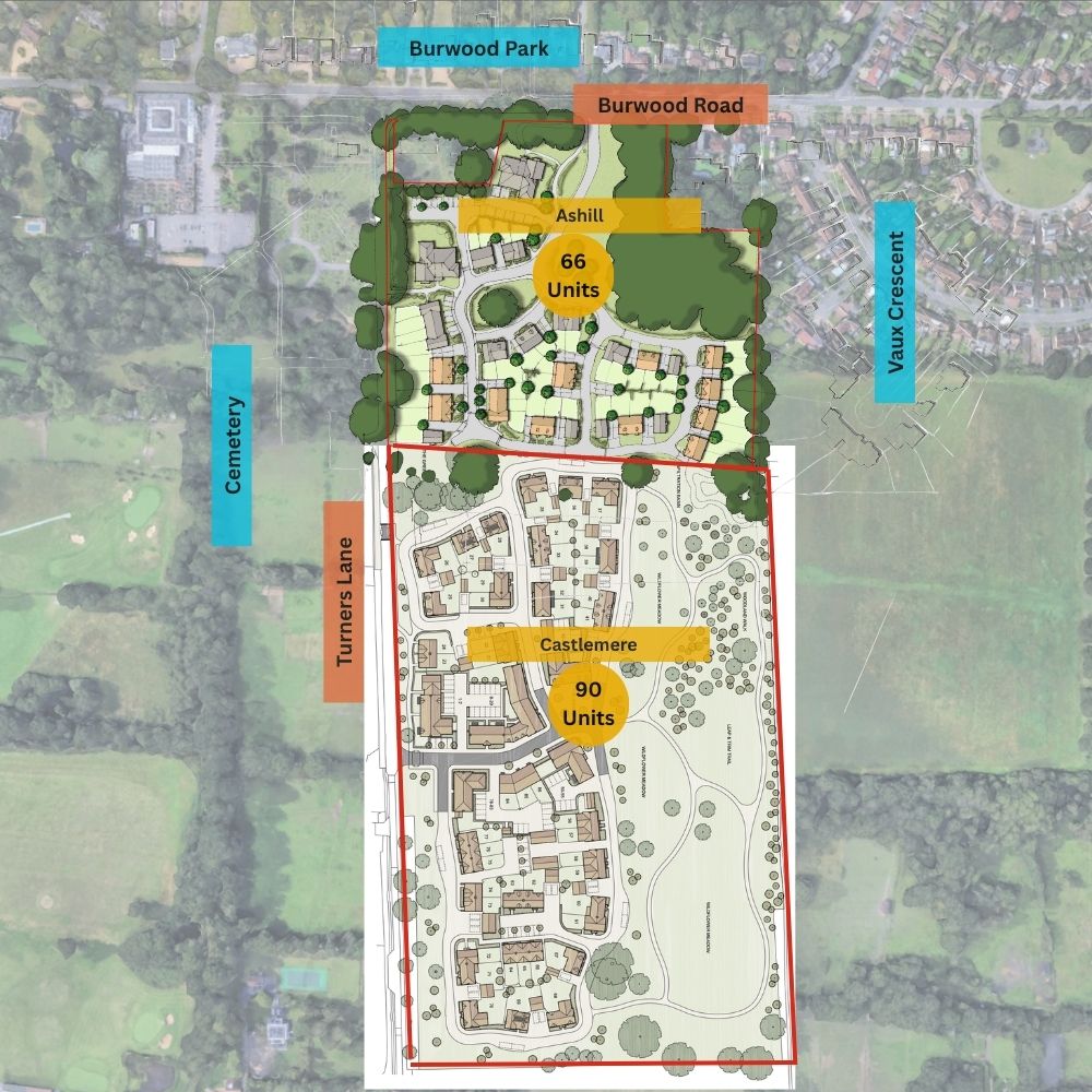 Hersham Village - Burwood road & Turners lane development