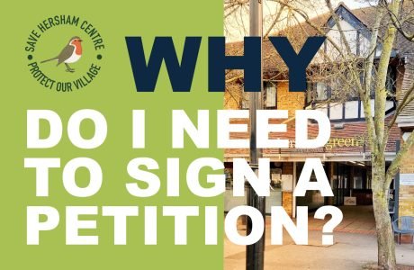 Sign the Save Hersham Centre Petition